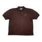 Womens Brown Under Armour Heat gear Short Sleeve Polo Shirt