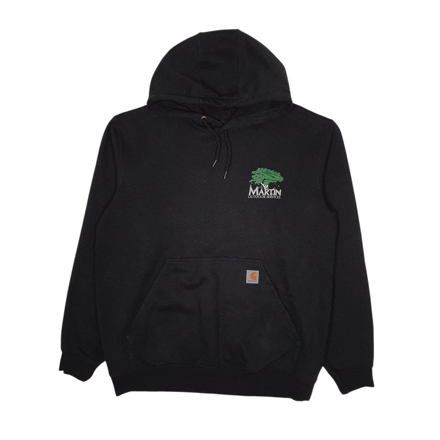 Mens Black Carhartt Martin Hoodie Jumper