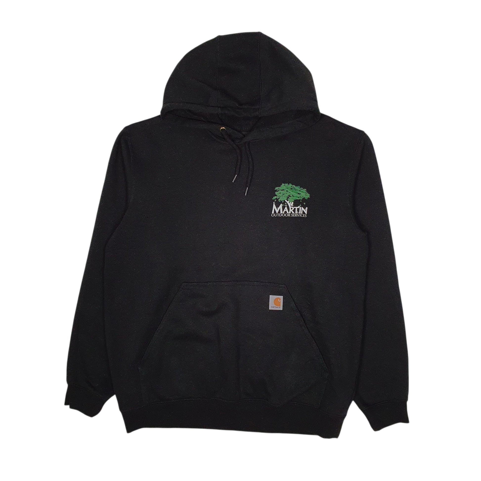 Mens Black Carhartt Martin Hoodie Jumper