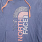 Womens Blue The North Face Spellout Hoodie Jumper