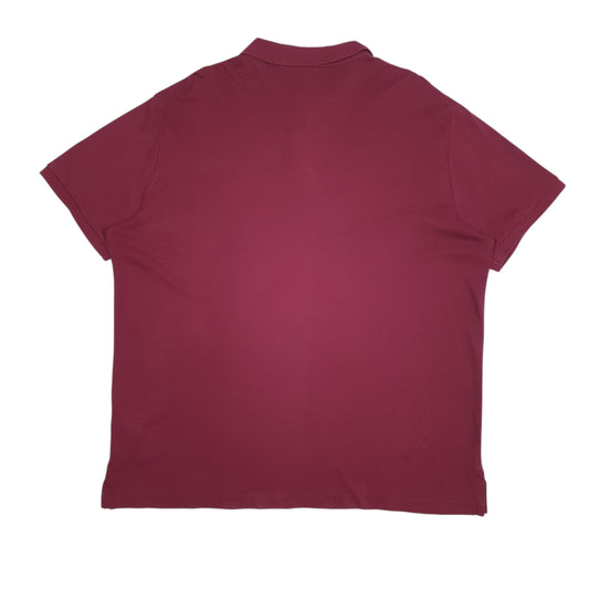 Mens Burgundy Polo Ralph Lauren   Polo Shirt
