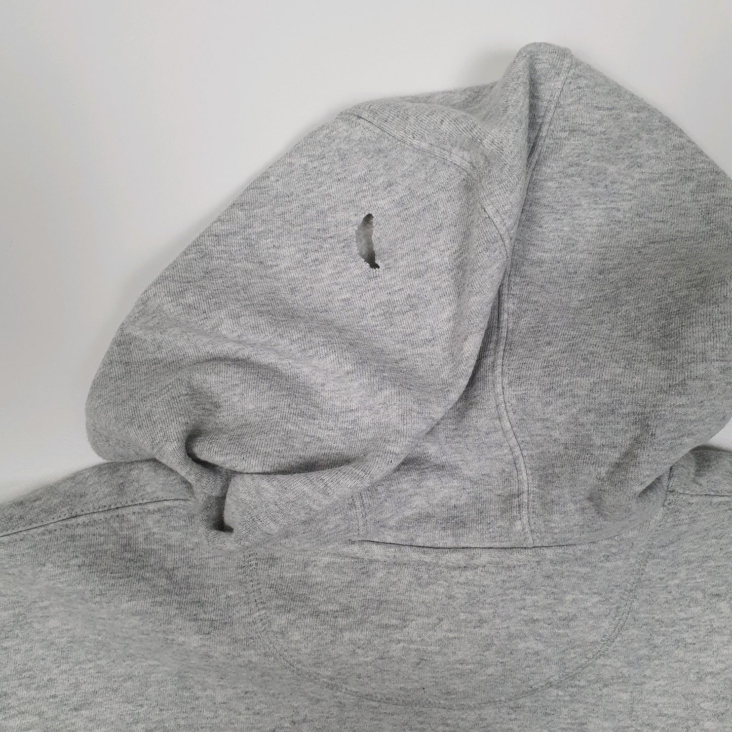 Mens Grey Eddie Bauer Hoodie Full Zip Jumper