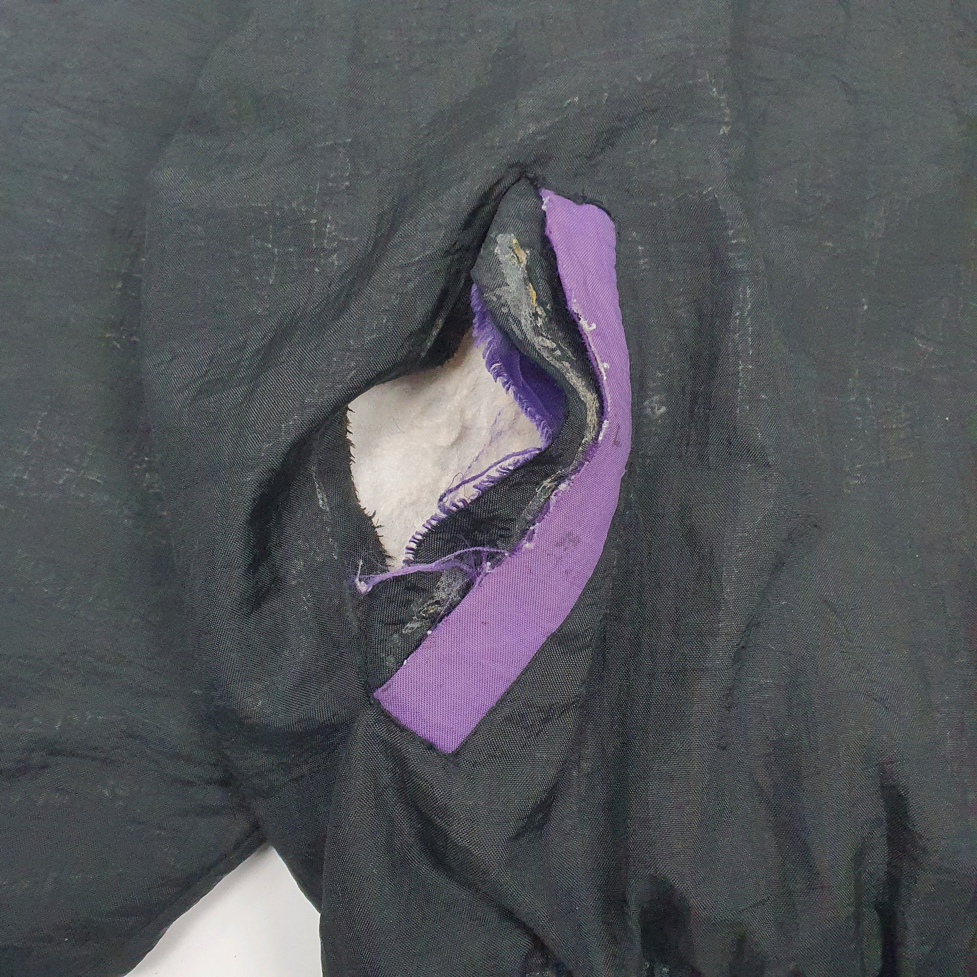 Mens Black Pro Player Vintage 90s NFL Vikings  Coat