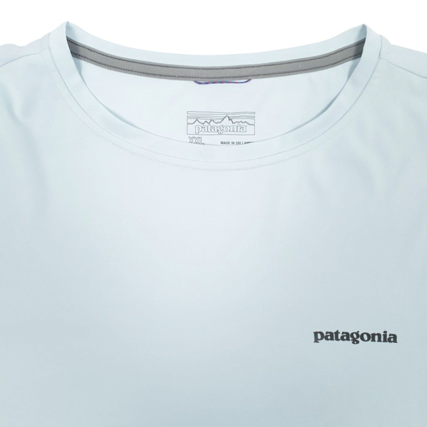 Mens Blue Patagonia Capilene  T Shirt