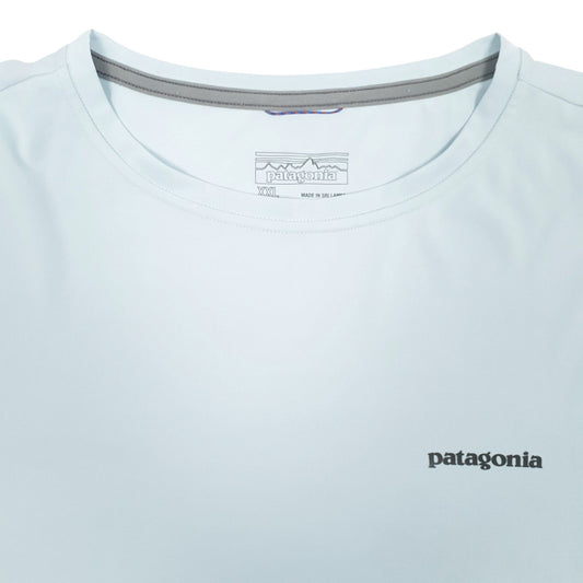 Mens Blue Patagonia Capilene  T Shirt