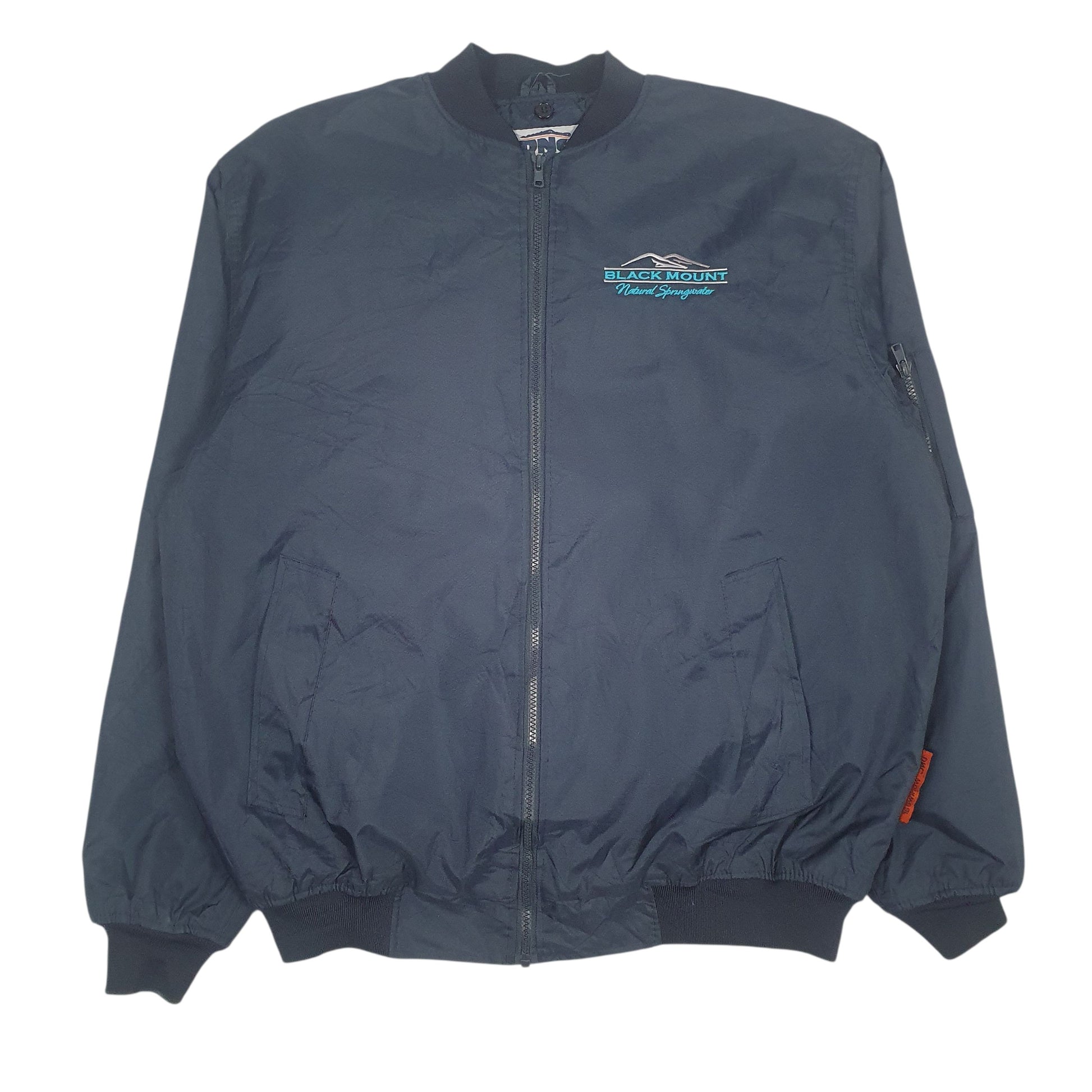 Mens Navy DNC Bomber  Coat