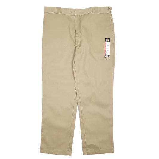 Mens Beige Dickies 874 Workwear Chino Trousers