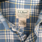 Mens Blue L.L.Bean   Shirt