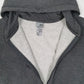 Mens Grey Champion Hoodie Full Zip Jumper