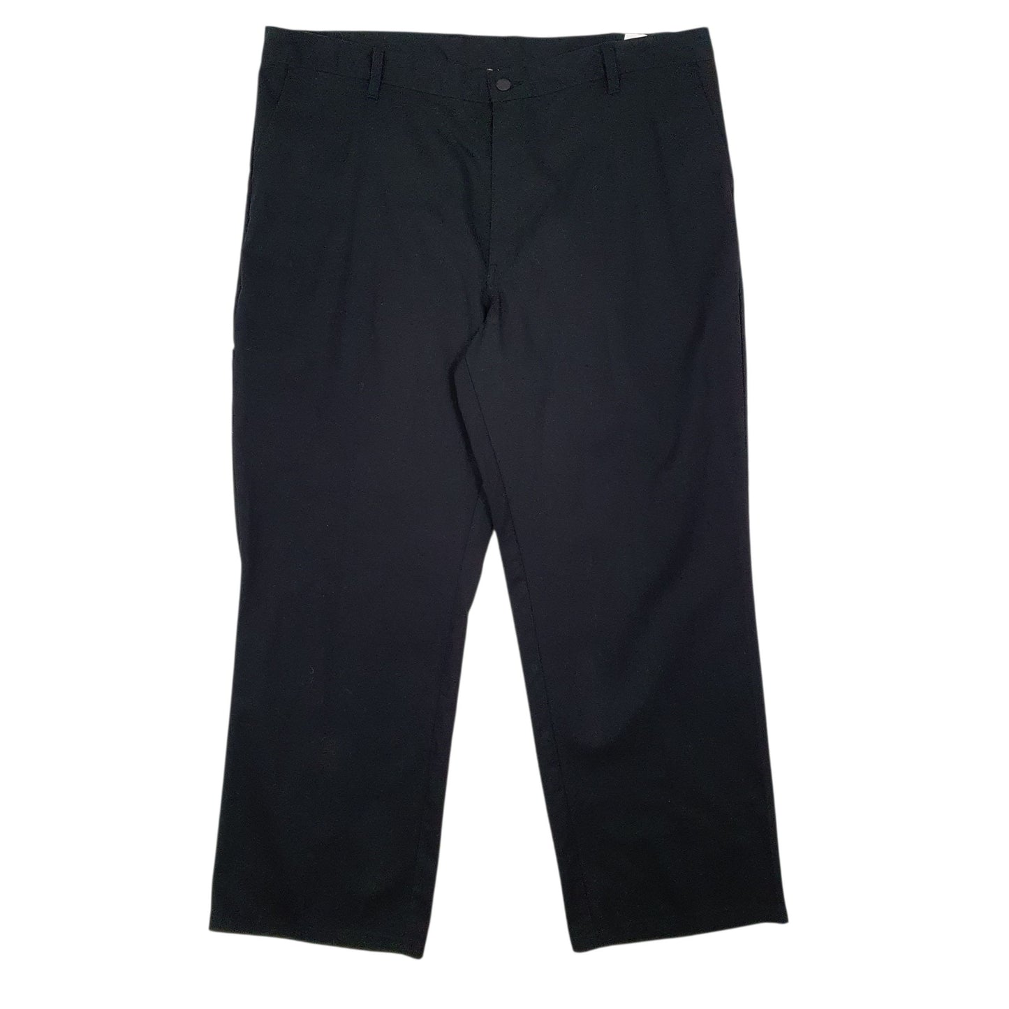 Mens Black Dickies Workwear Chino Trousers