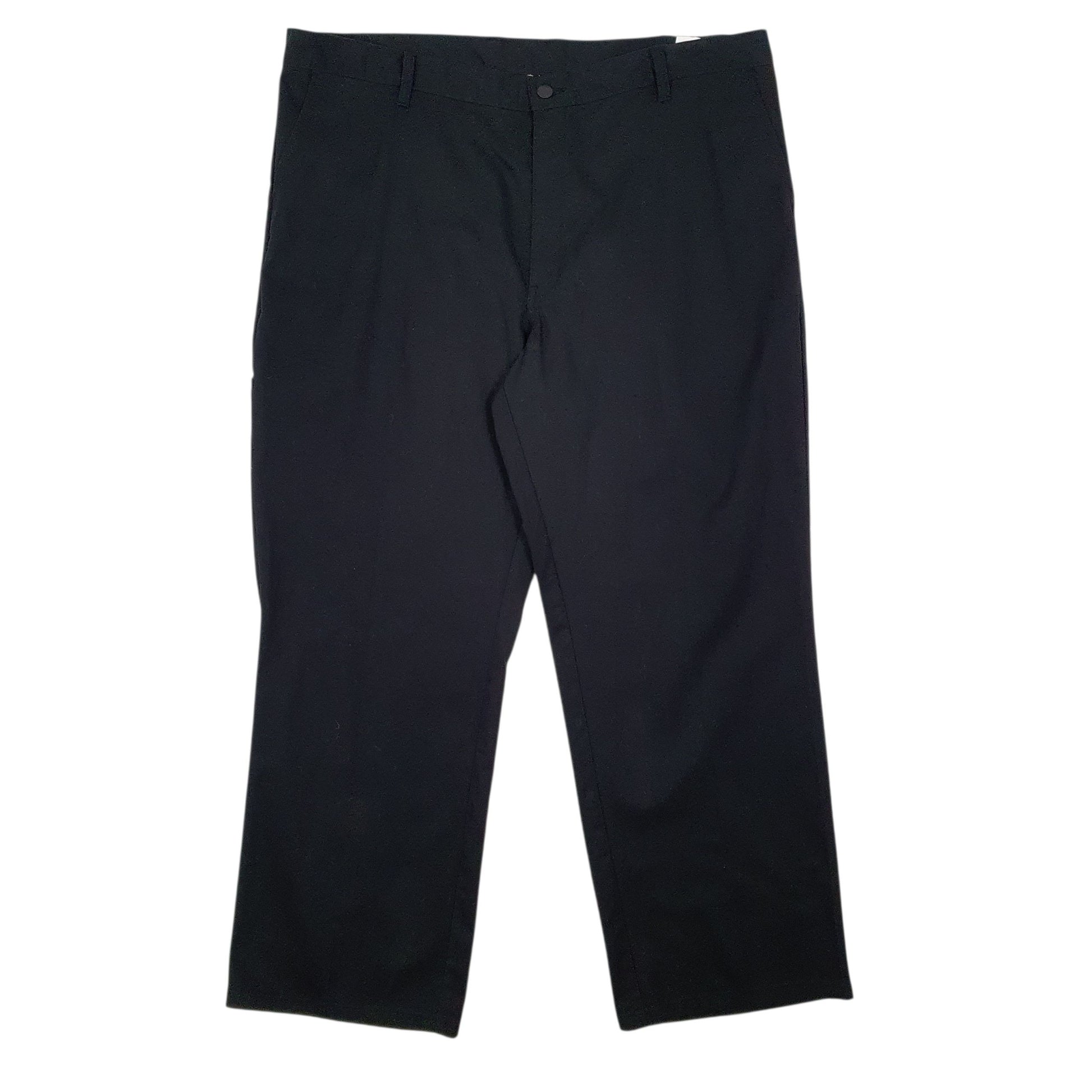 Mens Black Dickies Workwear Chino Trousers