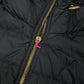 Mens Black Burberry Parka  Coat
