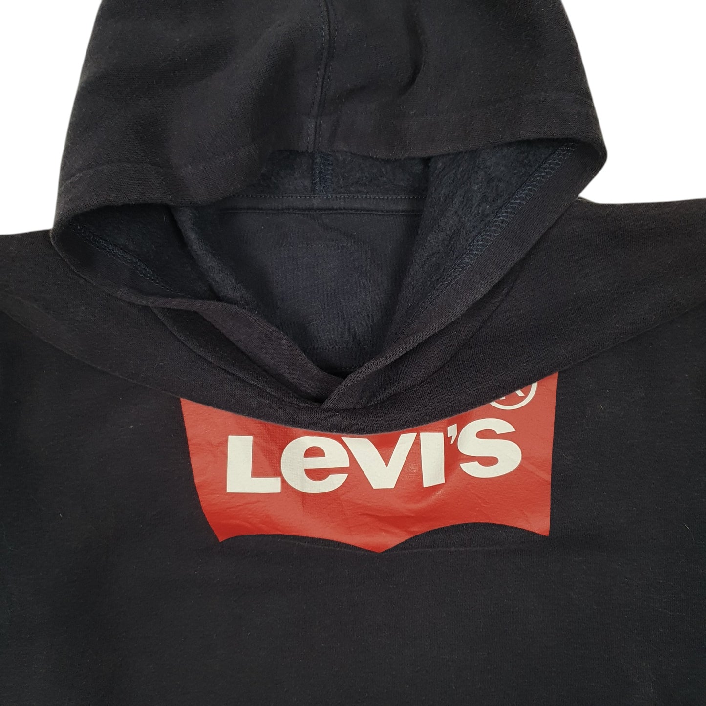 Mens Navy Levis  Hoodie Jumper