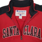 Mens Red Champion Santa Clara Quarter Zip Jumper