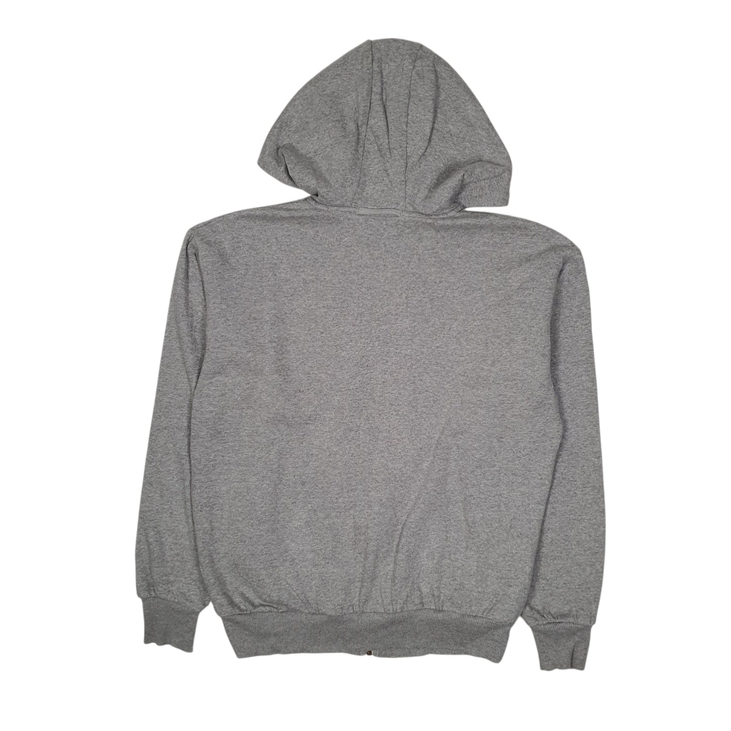 Mens Grey Dickies Hoodie Full Zip Jumper