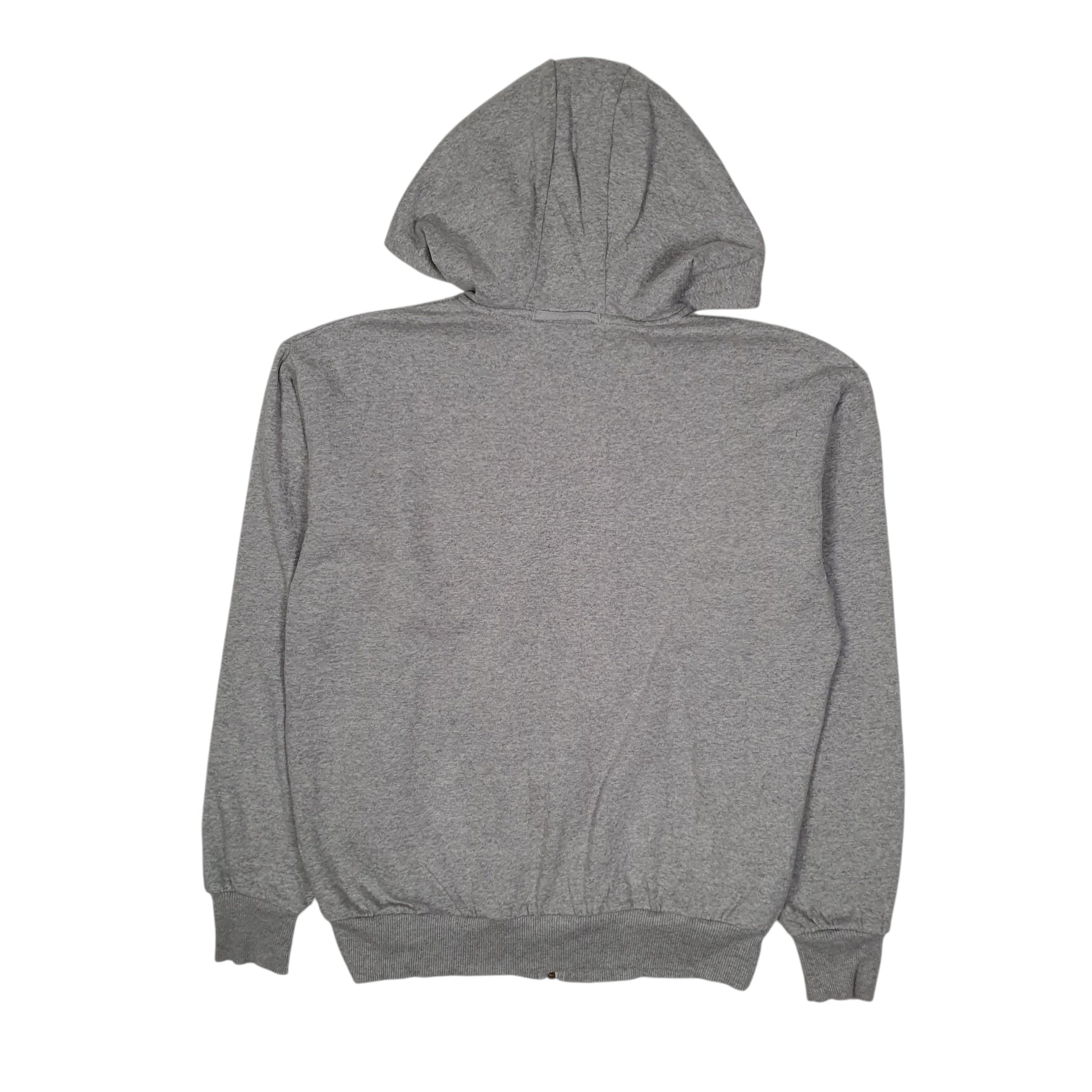Mens Grey Dickies Hoodie Full Zip Jumper