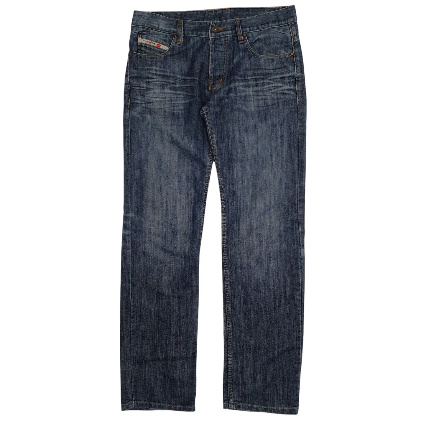 Mens Blue Diesel Made In Italy Casual JeansW36 L36