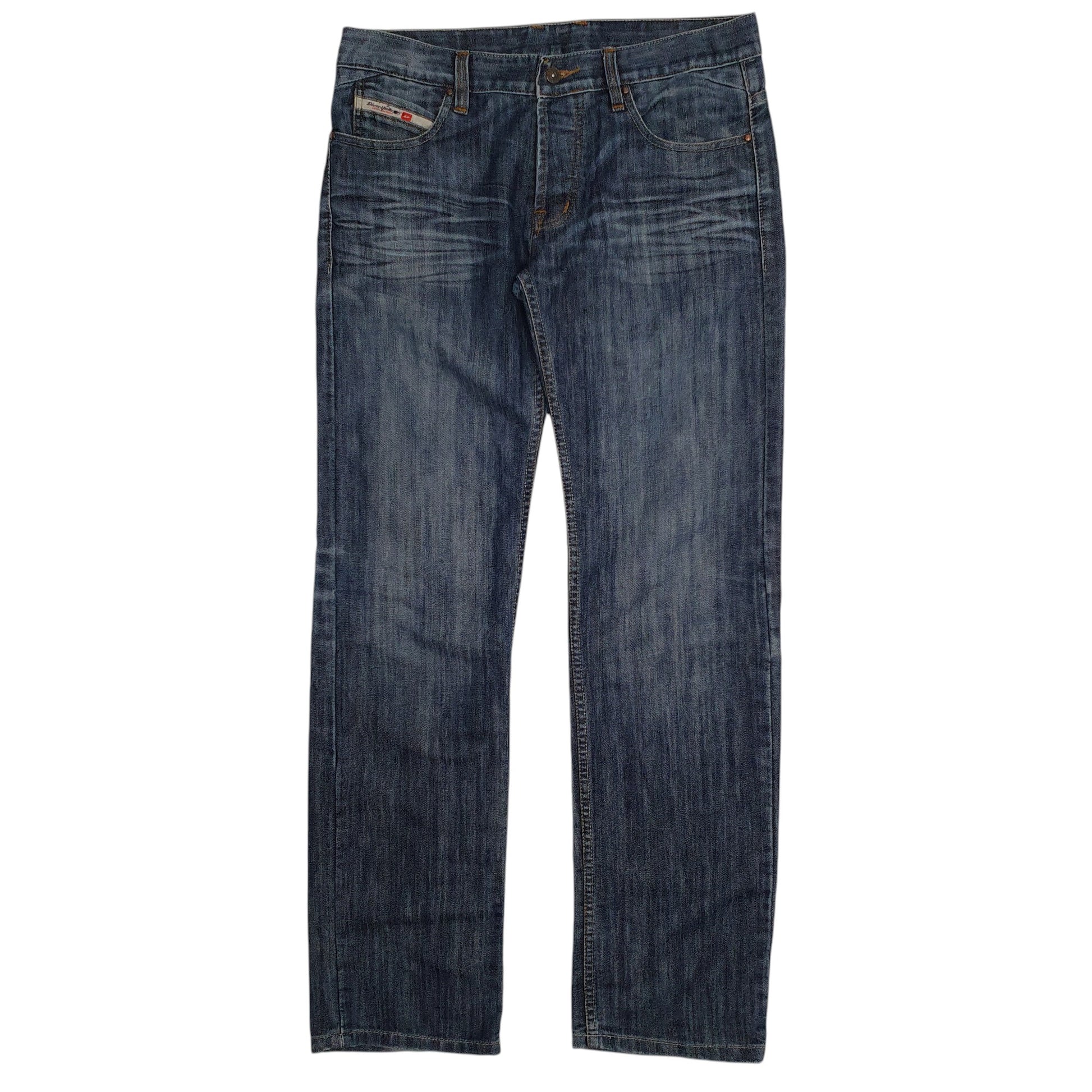 Mens Blue Diesel Made In Italy Casual JeansW36 L36