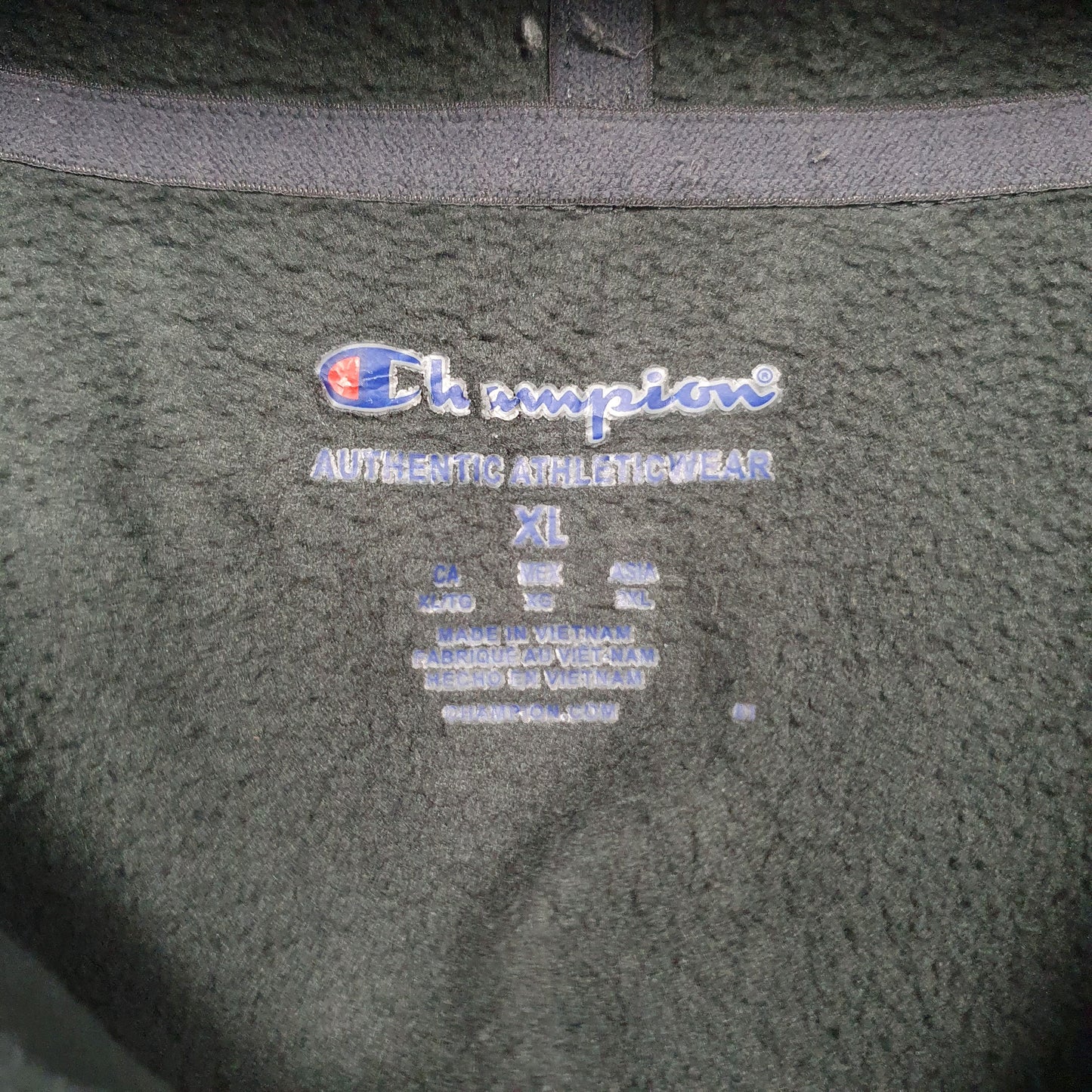 Mens Grey Champion  Hoodie Jumper