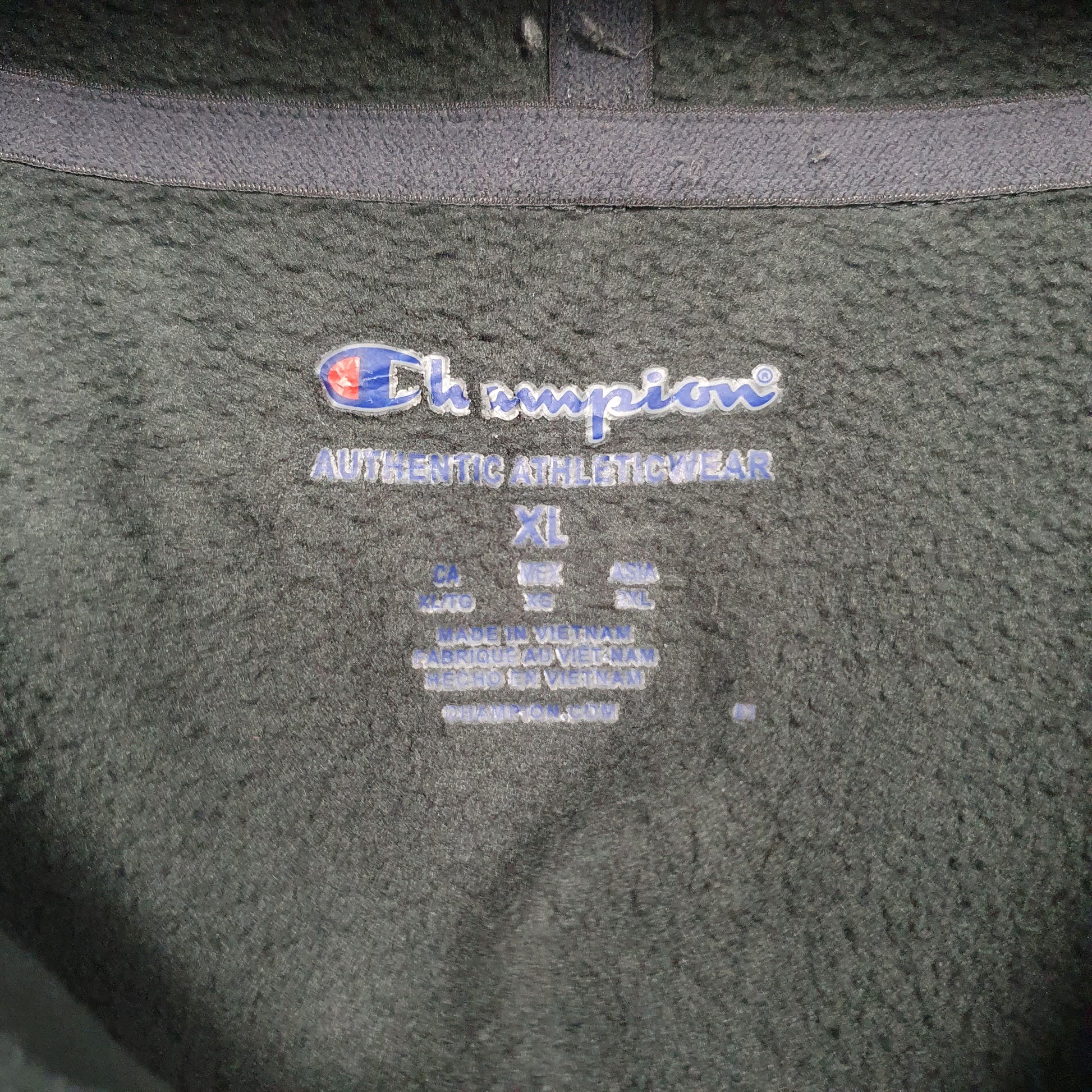 Mens Grey Champion  Hoodie Jumper