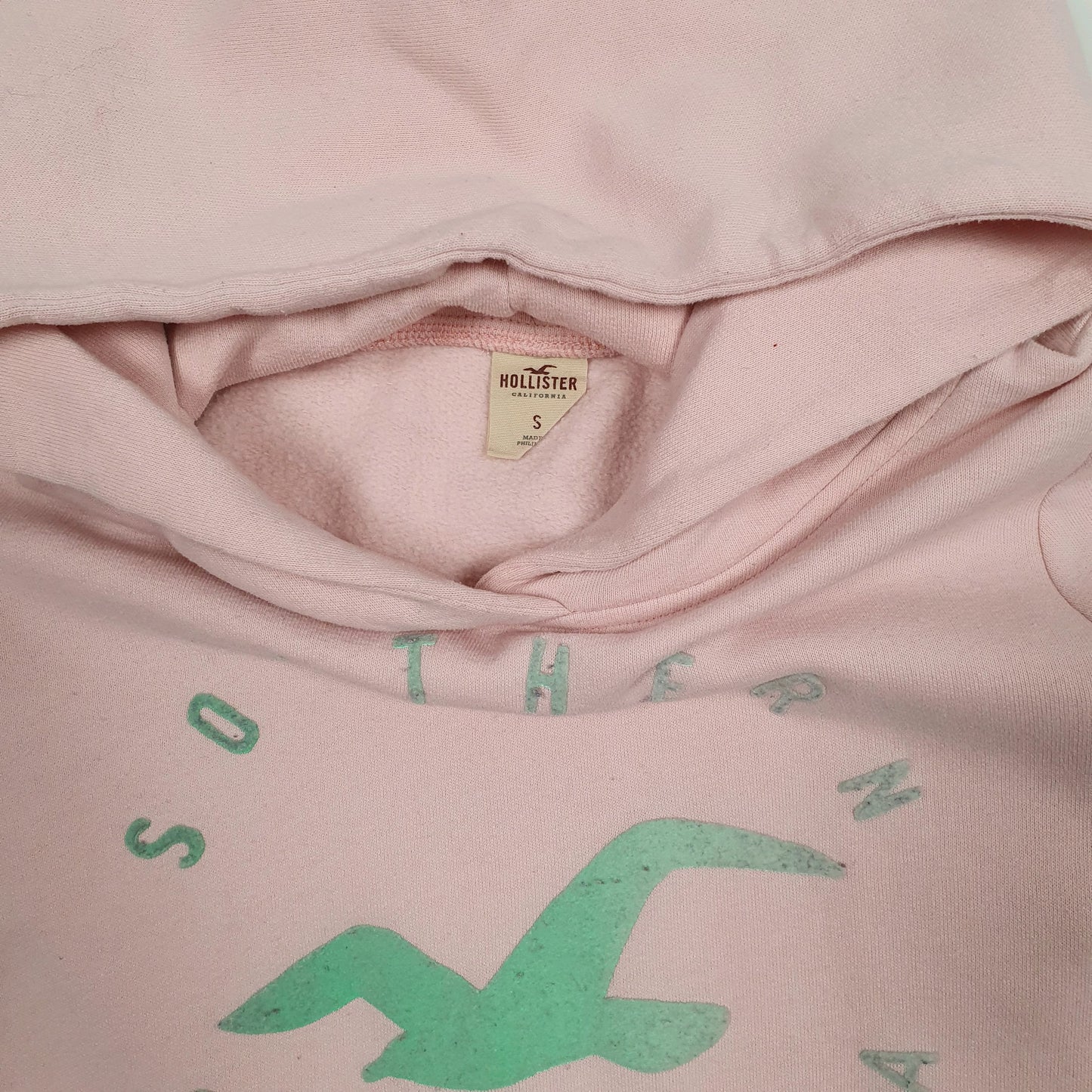 Womens Pink Hollister  Hoodie Jumper