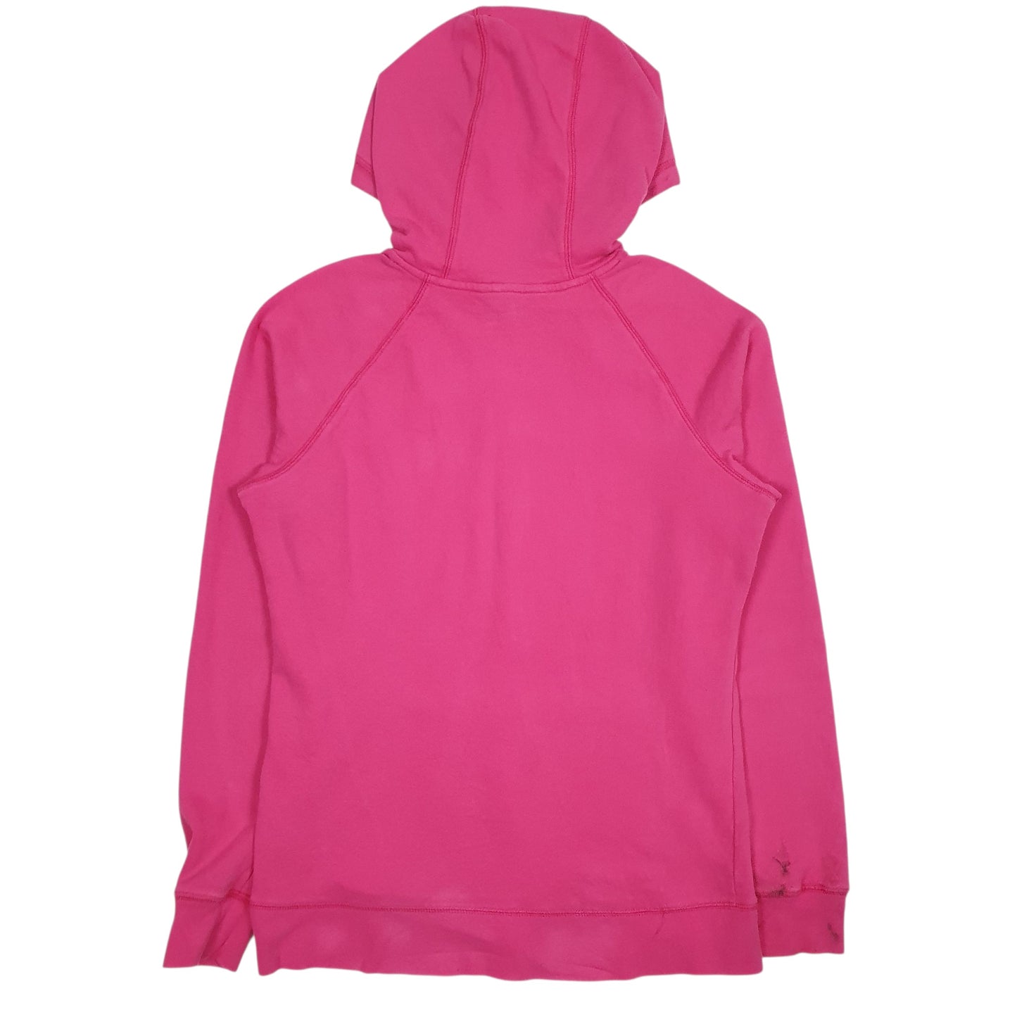 Womens Pink The North Face Spellout Hoodie Jumper