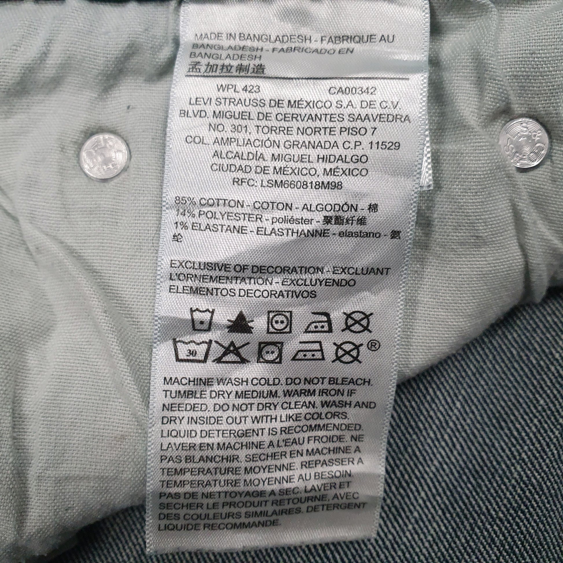 Mens Blue Levis   Jeans