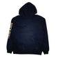 Mens Navy Champion Rock & Roll Hall of Fame Hoodie Full Zip Jumper
