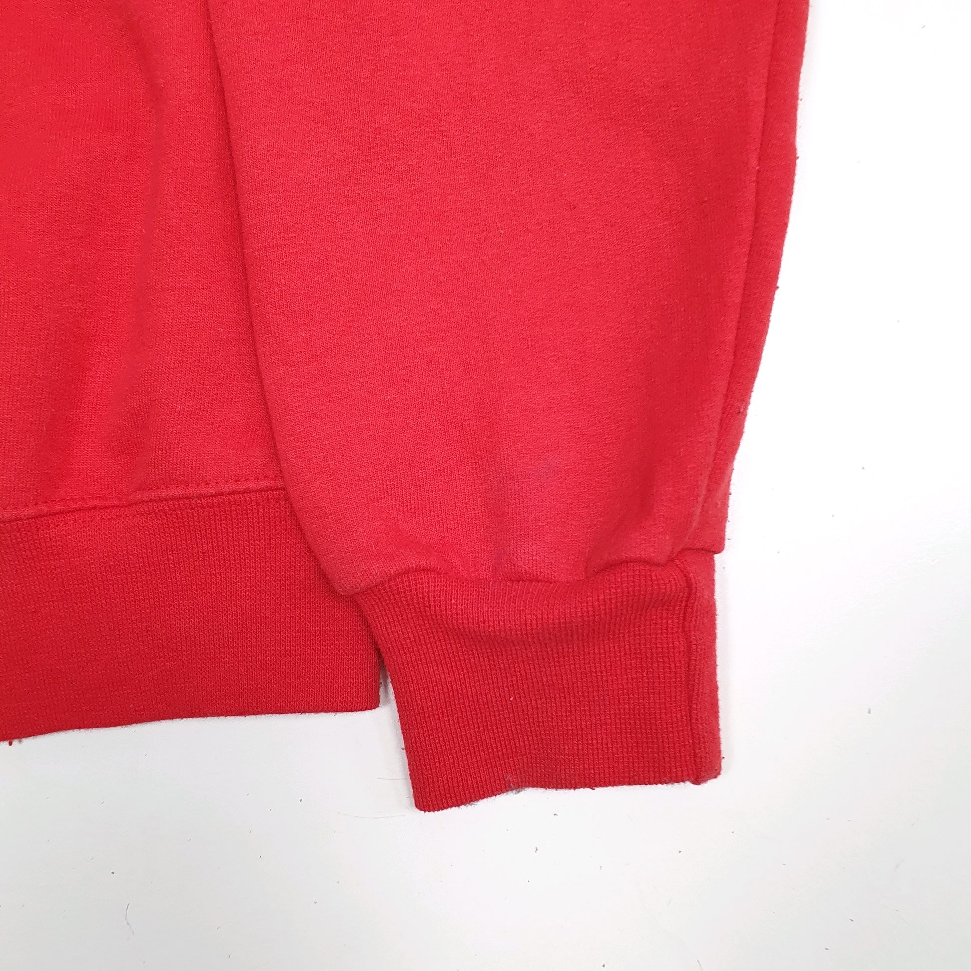 Mens Red Champion Gonzago Hoodie Jumper