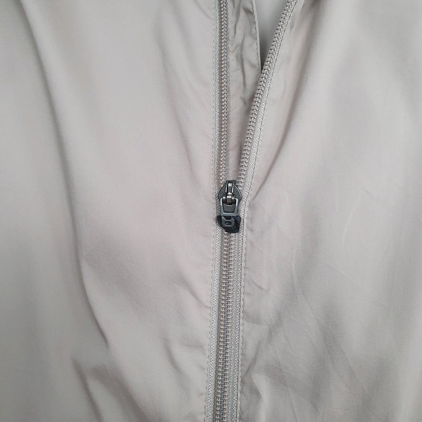 Mens Beige Adidas Golf Windbreaker Climacool  Coat