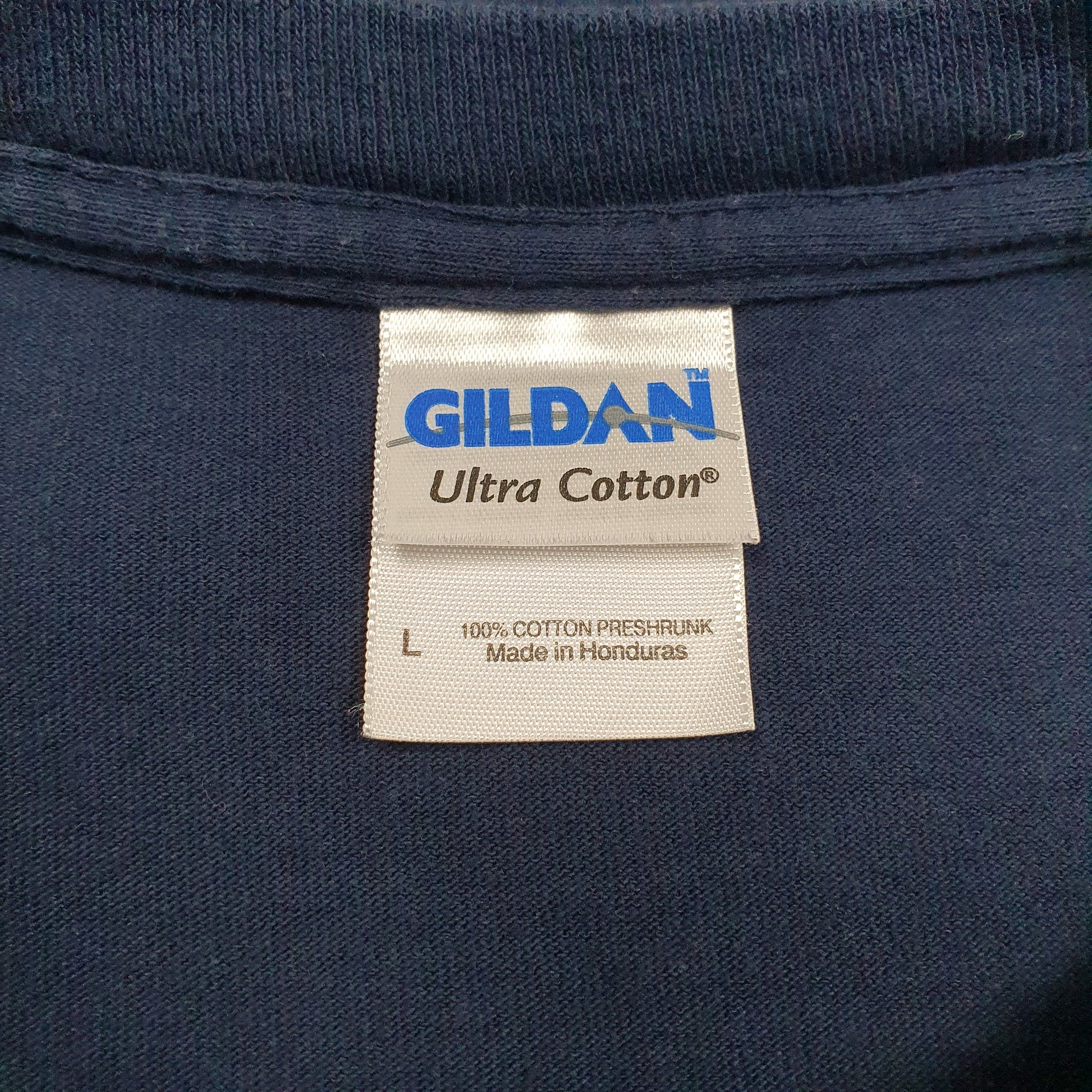 Mens Navy Gildan Chicken Feed  T Shirt