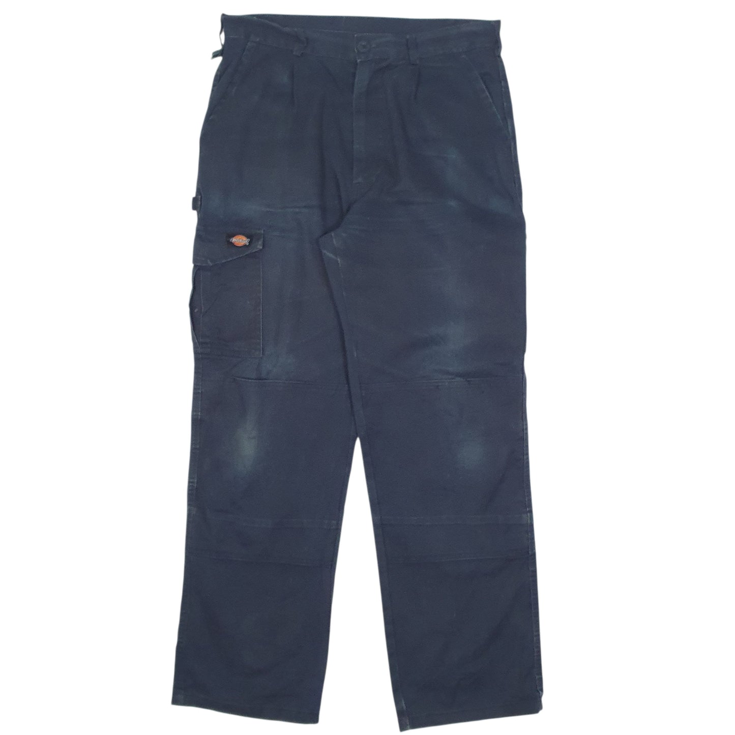 Mens Navy Dickies Workwear Carpenter Trousers