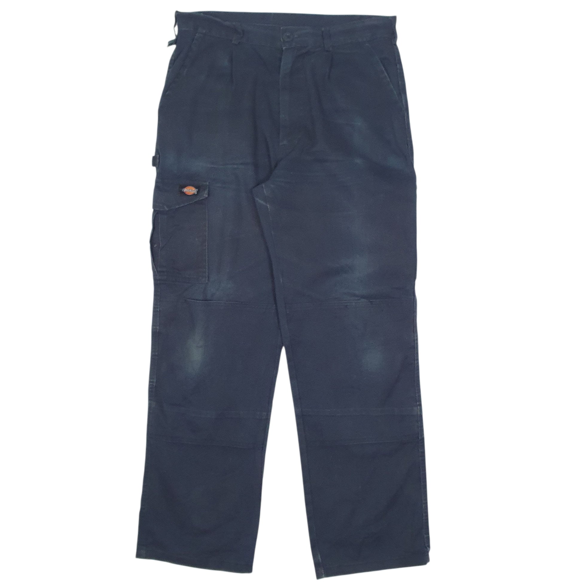 Mens Navy Dickies Workwear Carpenter Trousers