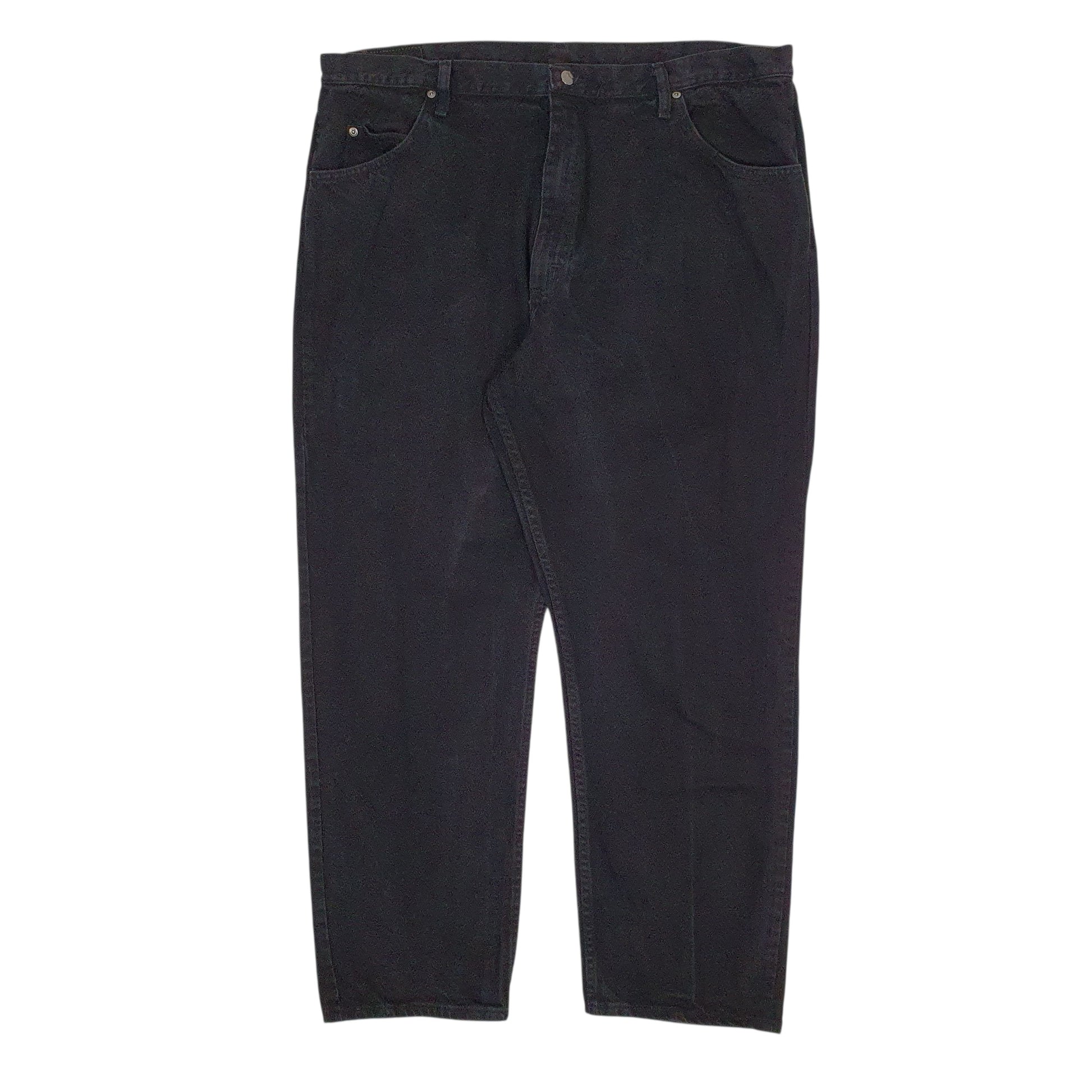Mens Black Wrangler  Casual JeansW42 L30