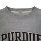 Mens Grey Nike Team Vintage 2000s Purdue Crewneck Jumper