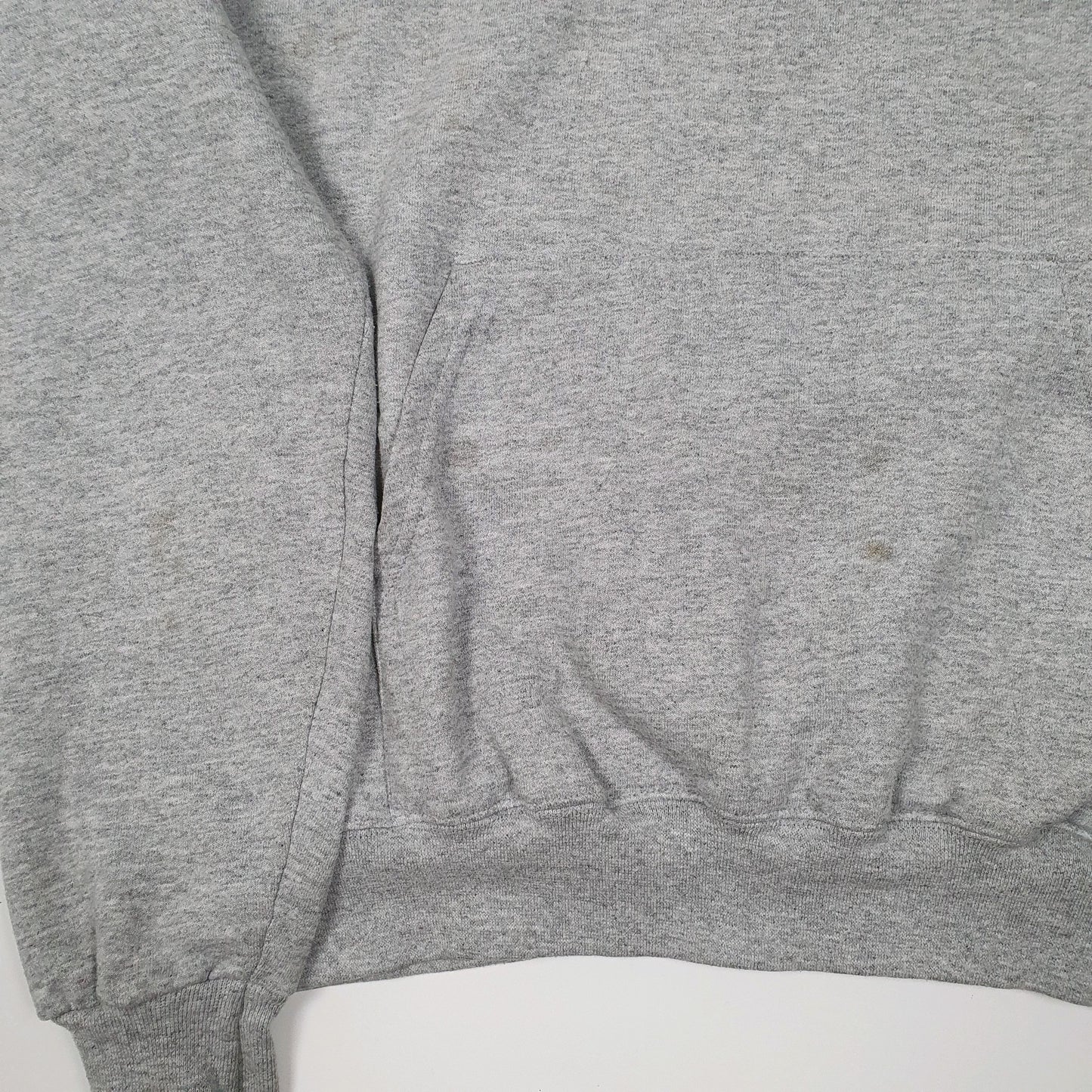 Mens Grey Champion Detroit Hoodie Jumper