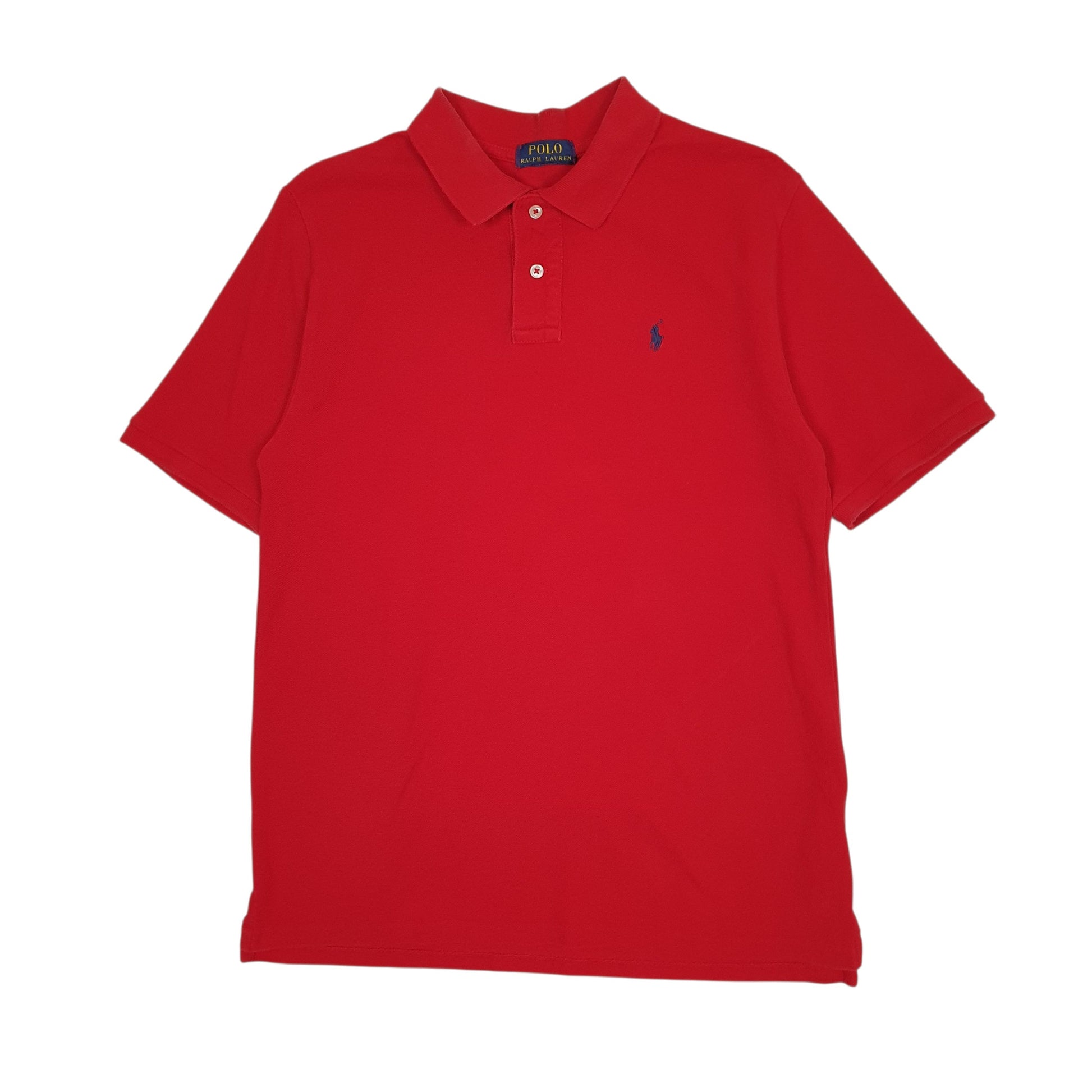 Mens Red Polo Ralph Lauren  Short Sleeve Polo Shirt