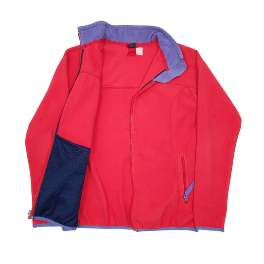 Womens Red Patagonia Vintage Full Zip Jumper