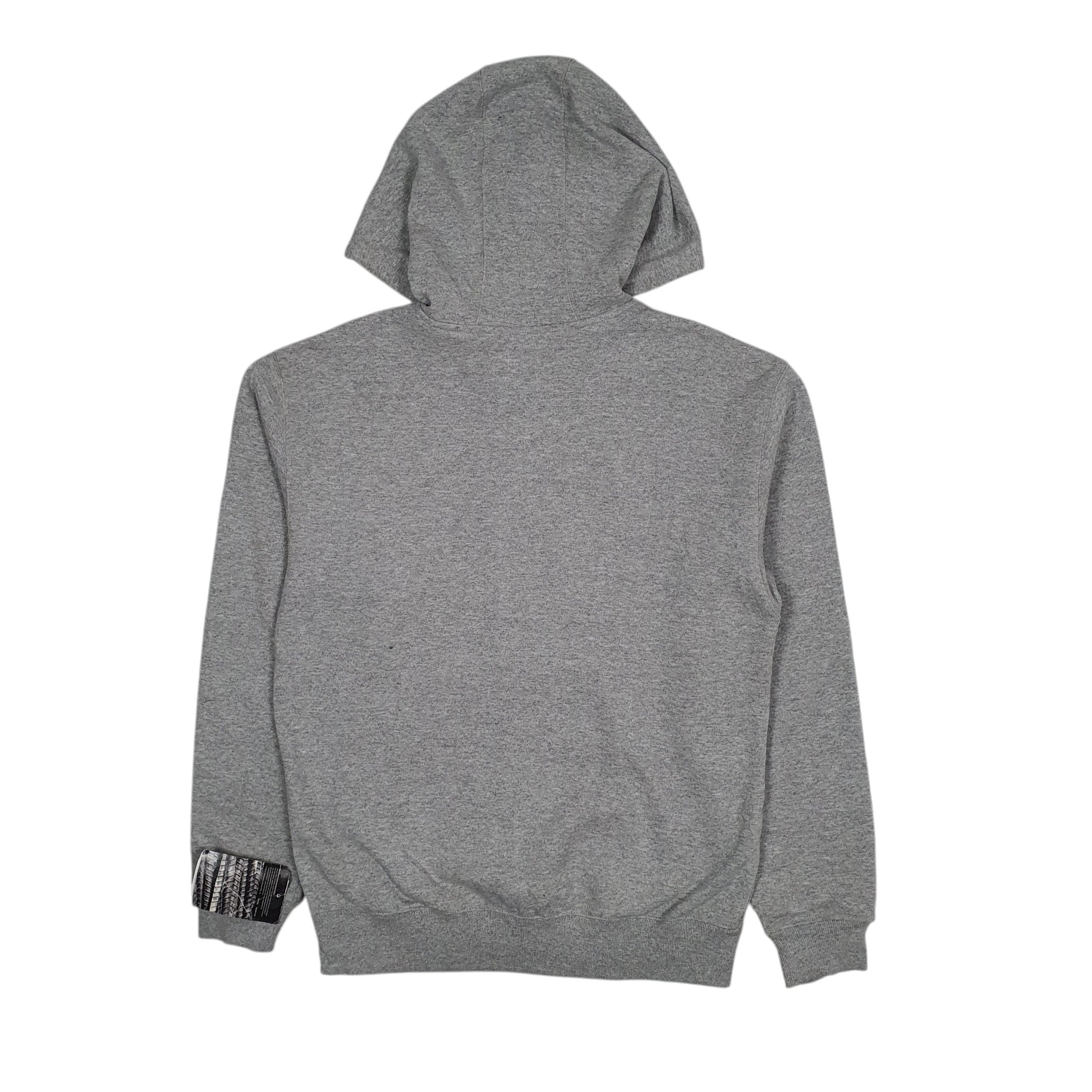 Mens Grey Dickies Hoodie Full Zip Jumper