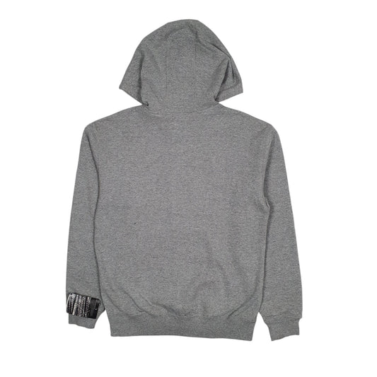 Mens Grey Dickies Hoodie Full Zip Jumper