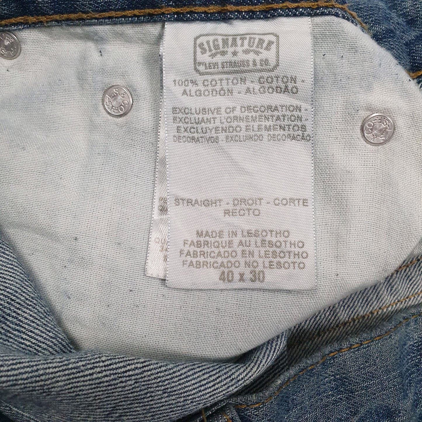 Mens Blue Levis   Jeans