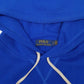 Mens Blue Polo Ralph Lauren Spellout Hoodie Jumper