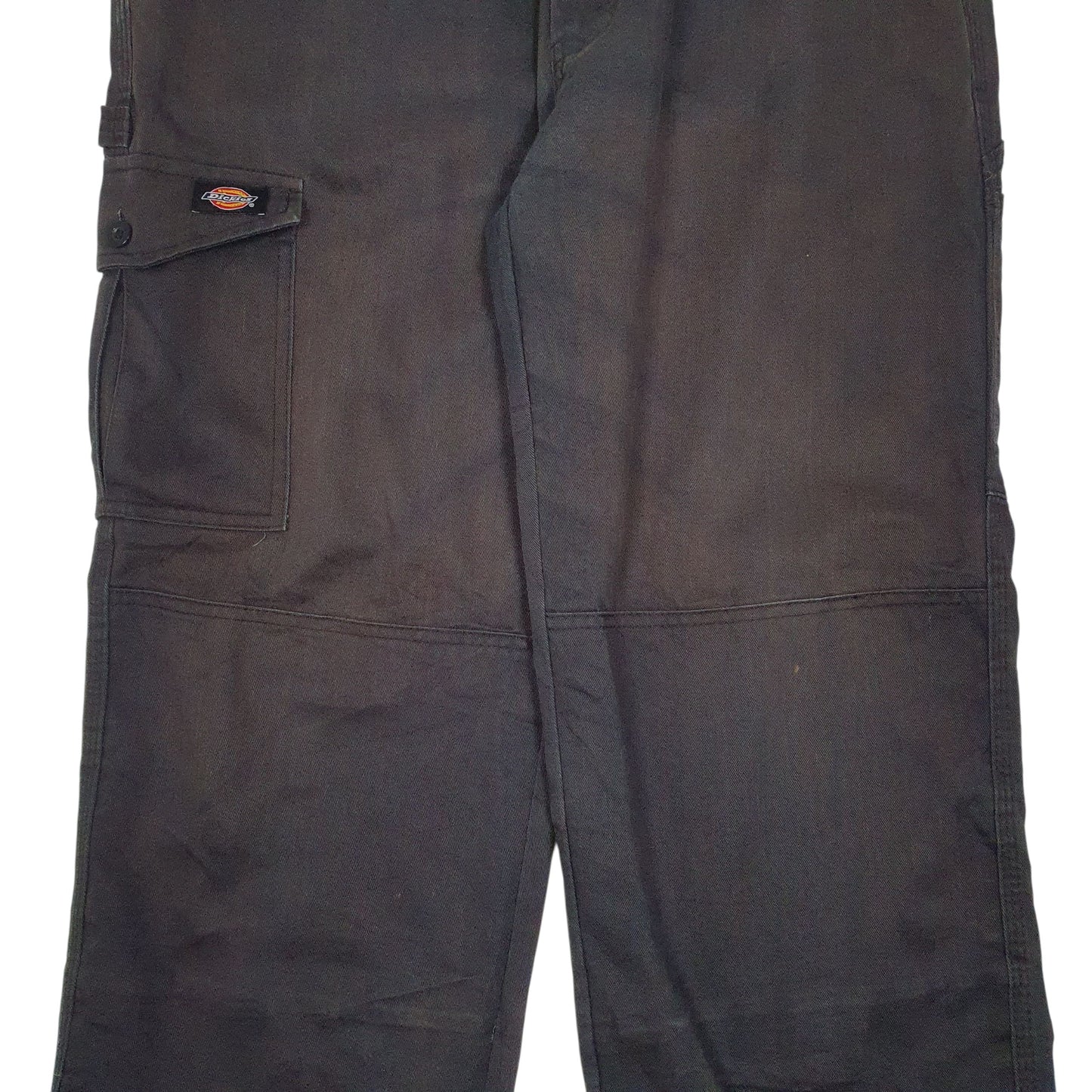 Mens Black Dickies Workwear  Trousers
