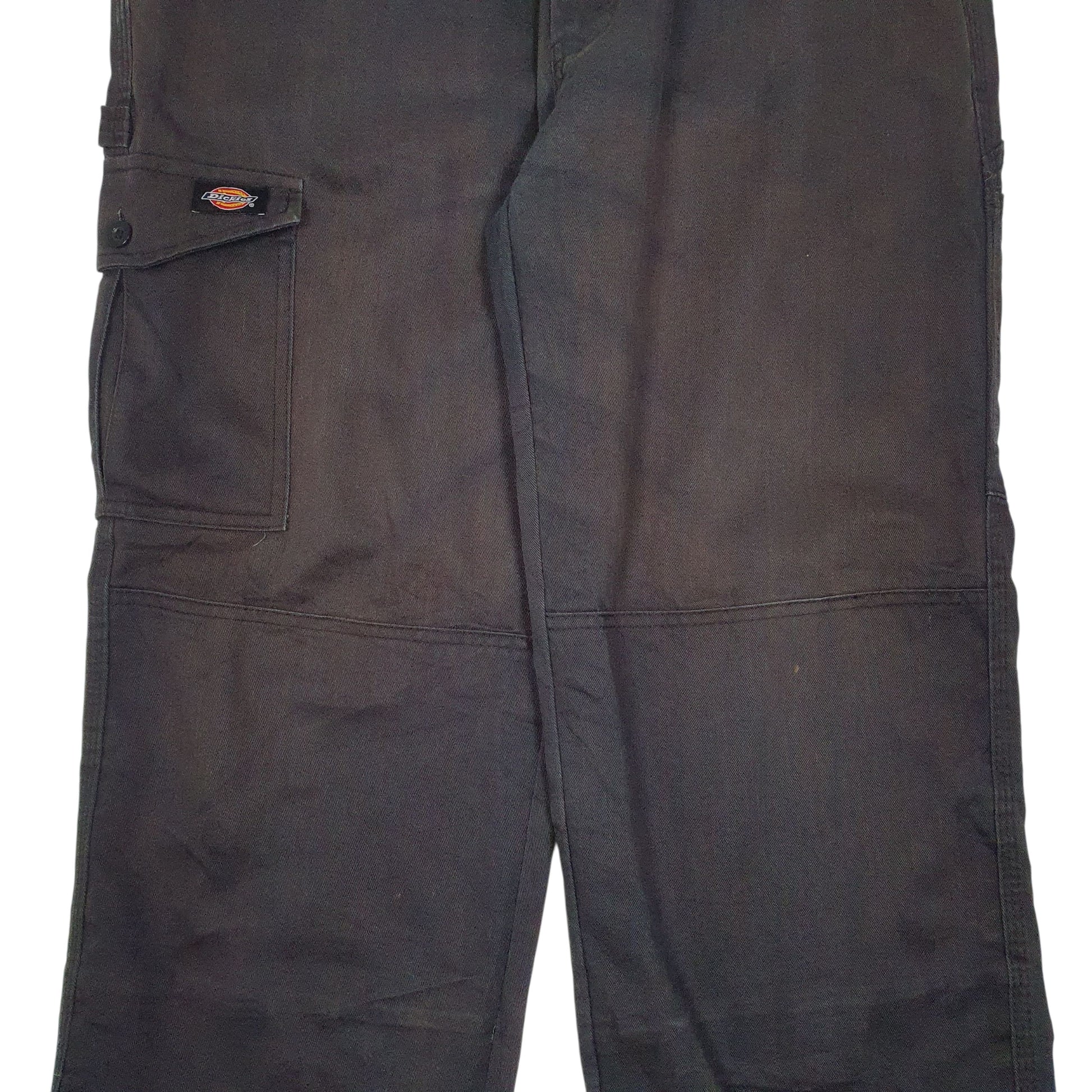 Mens Black Dickies Workwear  Trousers