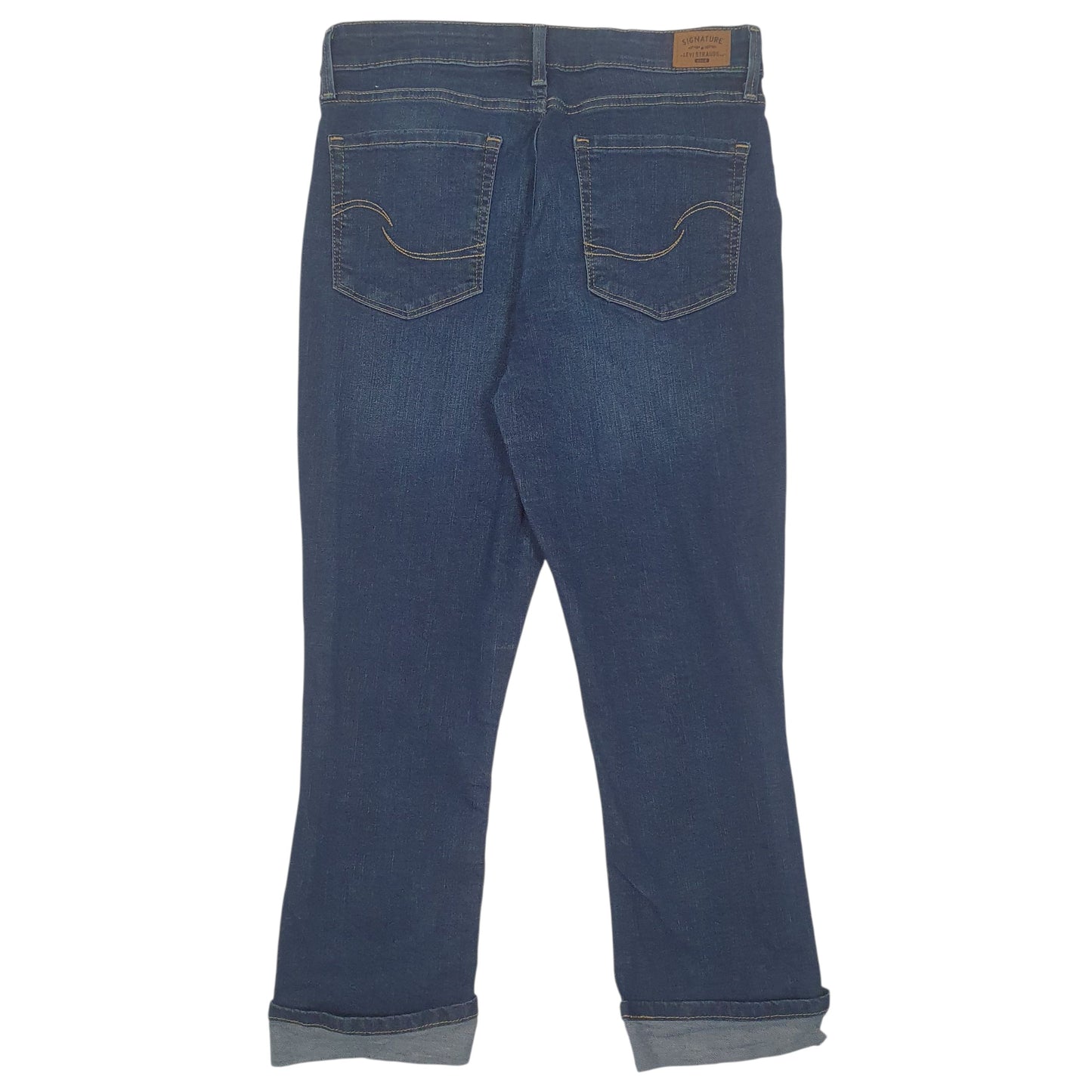 Womens Blue Levis Capri  Jeans