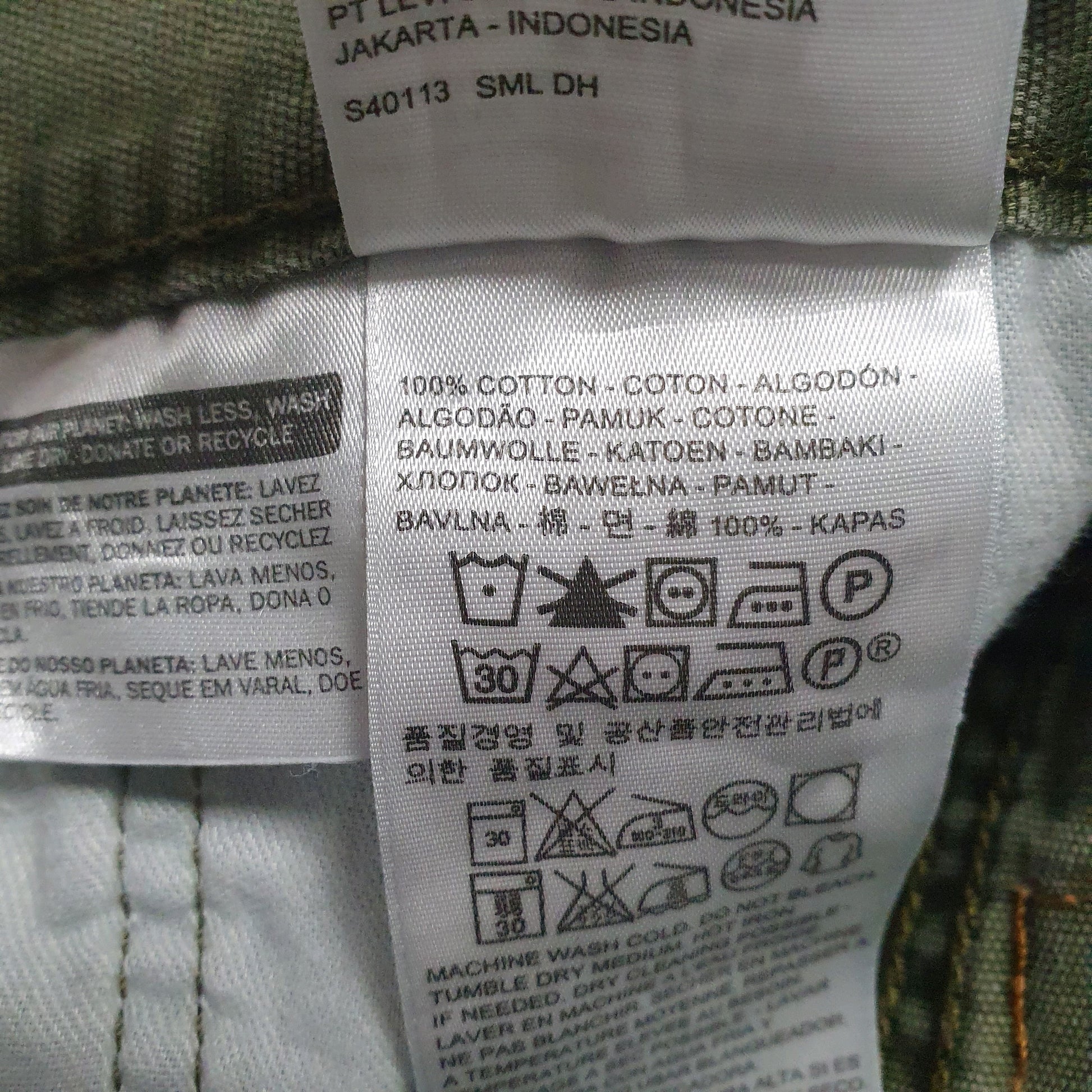 Mens Green Levis   Jeans