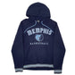 Mens Navy NBA Memphis Basketball Hoodie Jumper