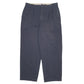Mens Black Tommy Hilfiger Pleated Chino Trousers