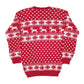 Womens Red Unbranded Christmas Made In The UK Crewneck Jumper