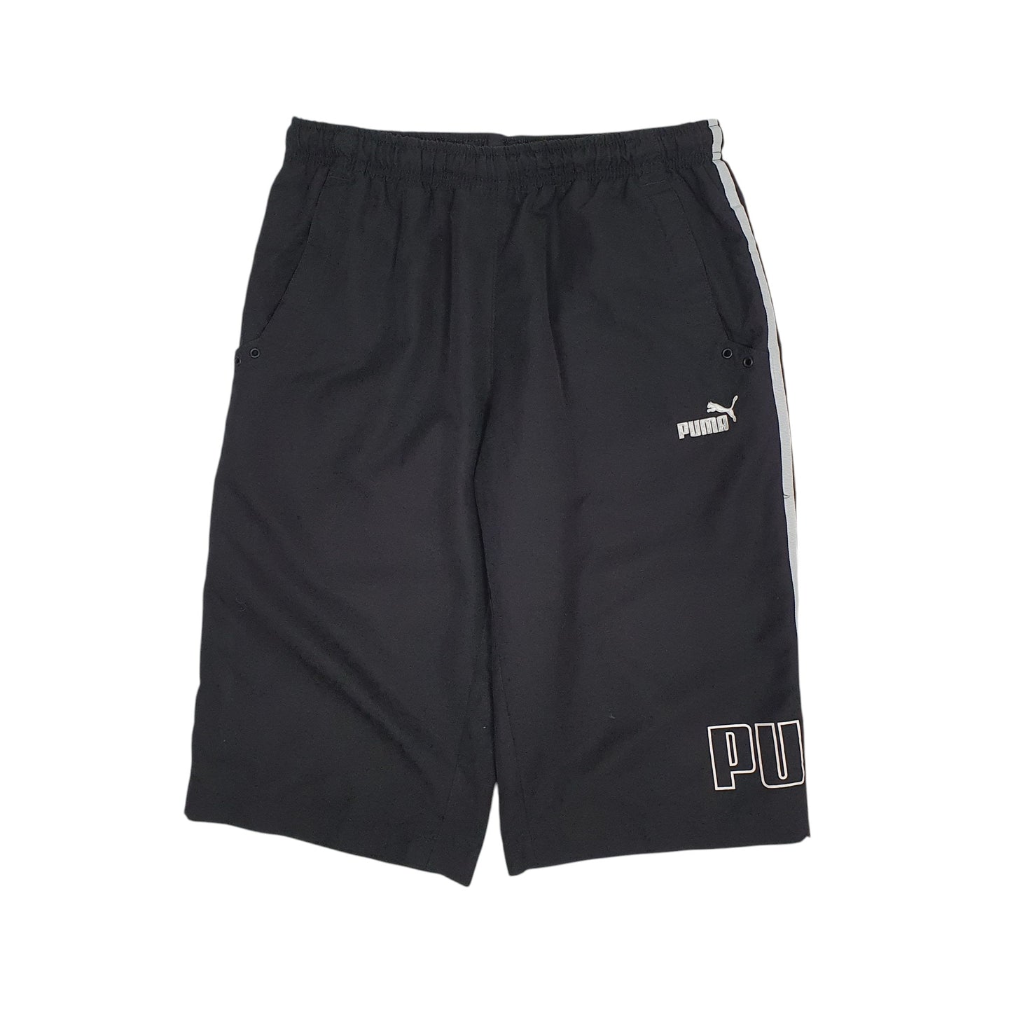 Mens Black Adidas  Sport Shorts